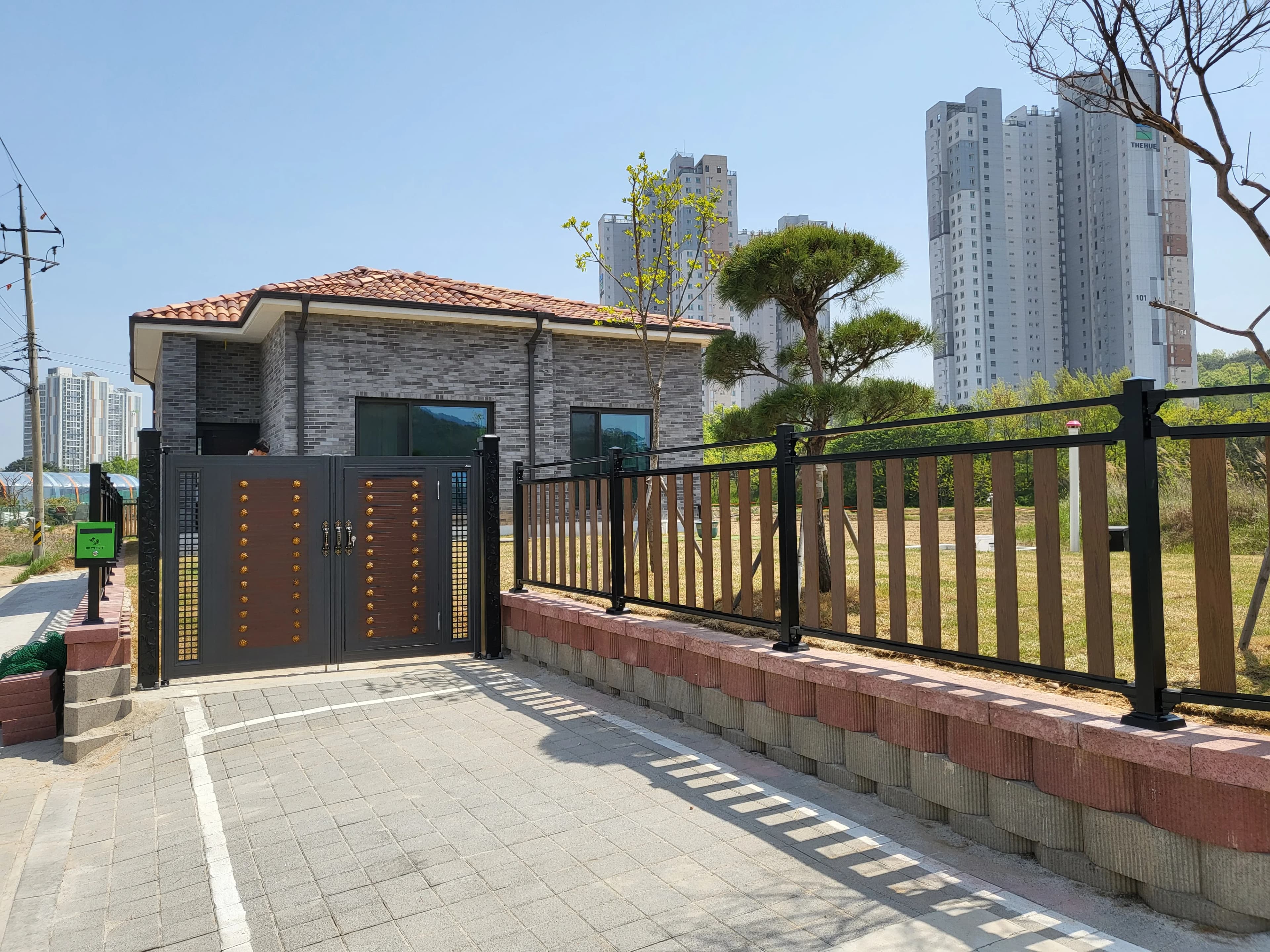 영흥도 시공 현장